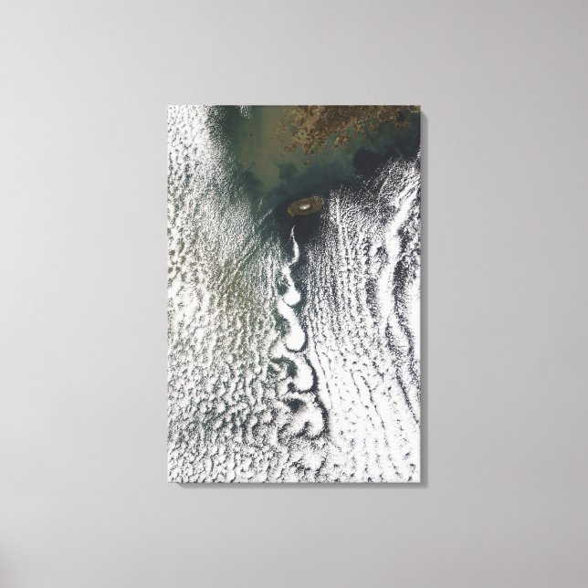 Toile Vortices nuageuses de Cheju Do, Corée du Sud (Recto)