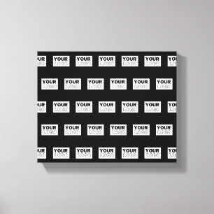 Toile Votre logo ou votre conception Arrière - plan de