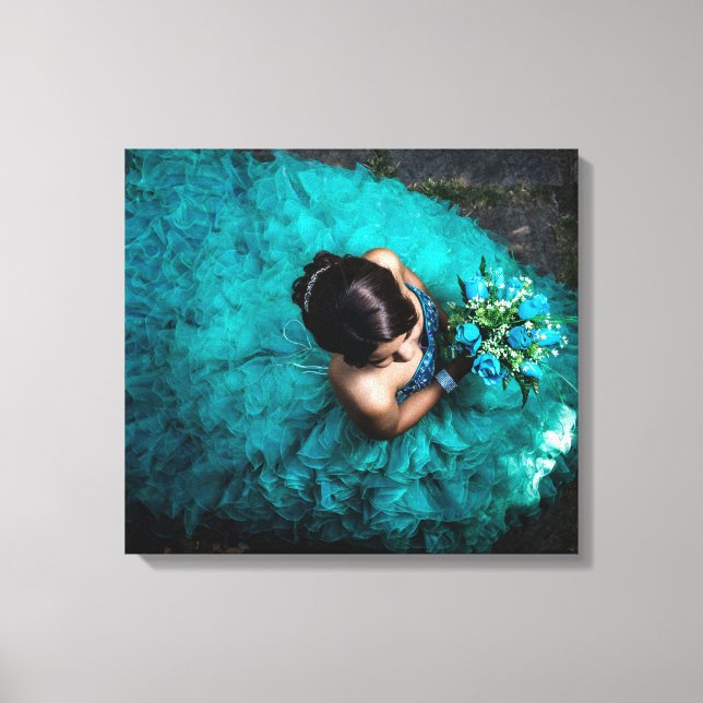 Toile Votre photo sur (Recto)