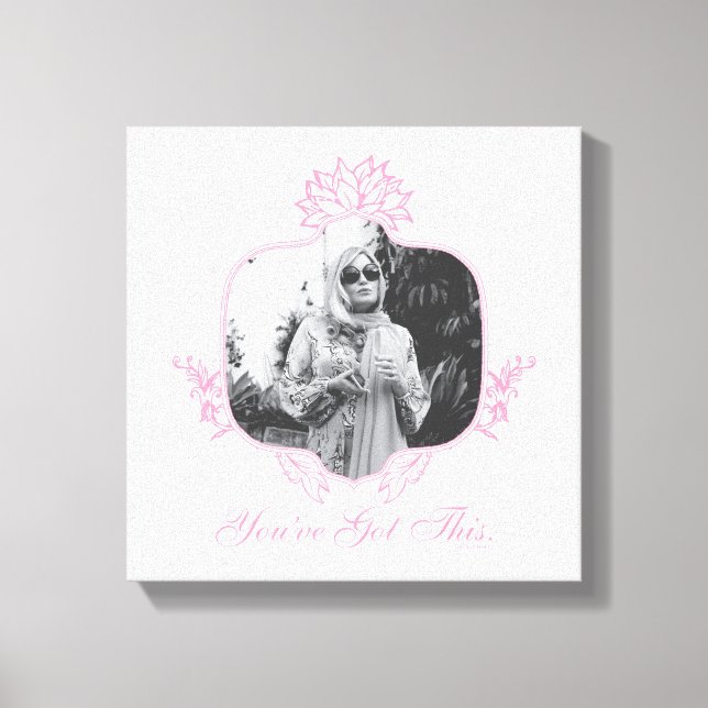 Toile Vous avez ceci - Le Lotus Blanc (Recto)