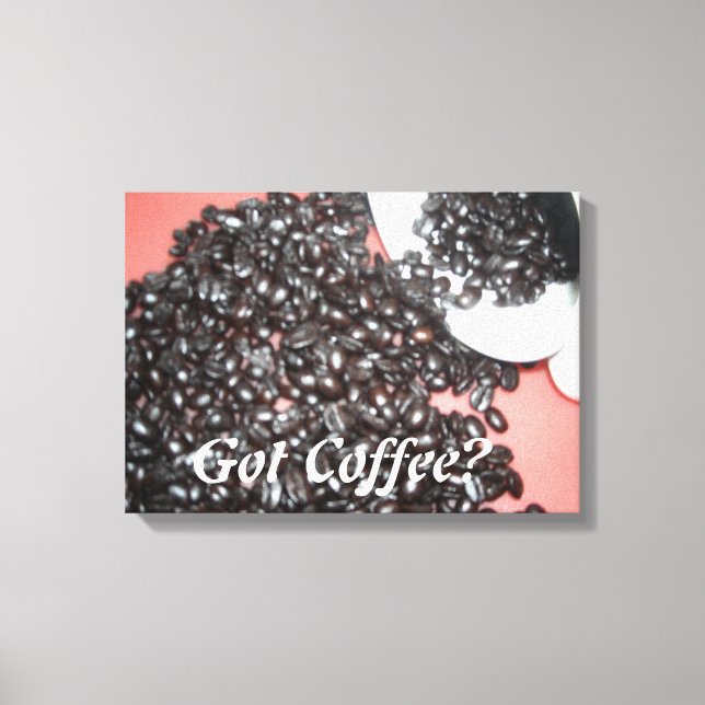 Toile Vous avez du café (Recto)