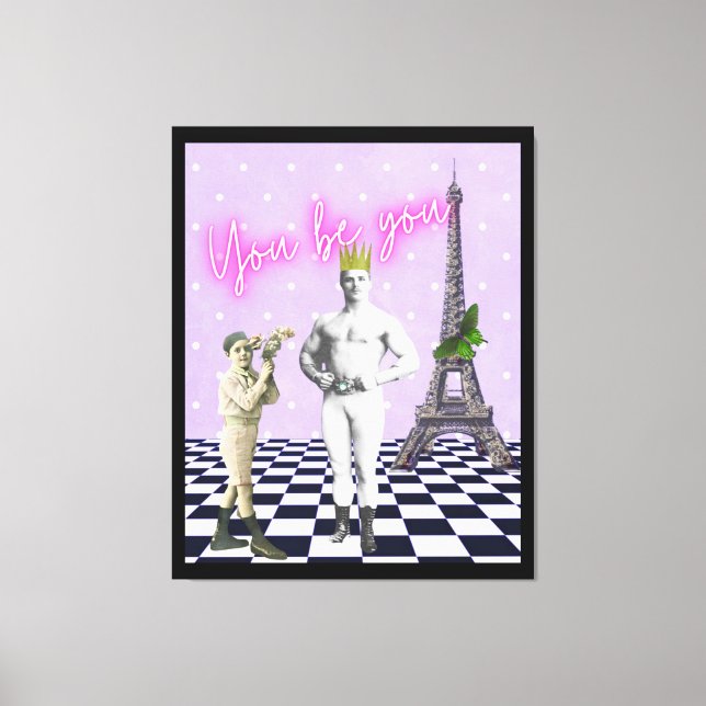 Toile Vous Devez Donner Du Pouvoir À L'Art Pop (Recto)