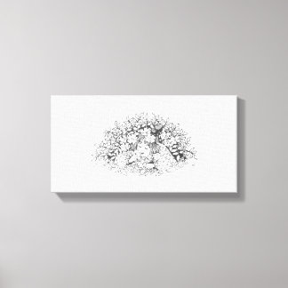 Toile Vous Pensez - Image Vintage