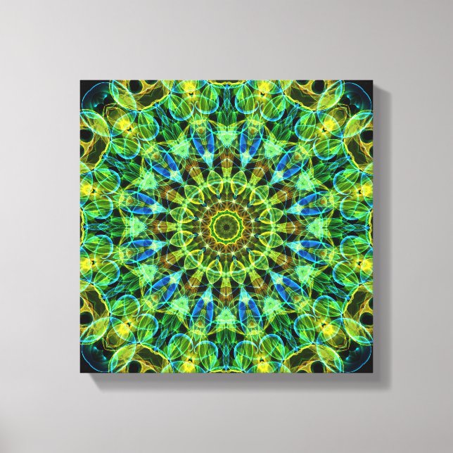 Toile Vous regarder kaleidoscope (Recto)