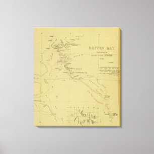 Toile Voyage de baie de Baffin