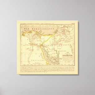 Toile Voyage des Israelites depuis leur sortie d'Egypte