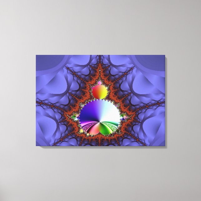 Toile Voyage Fractal (Recto)