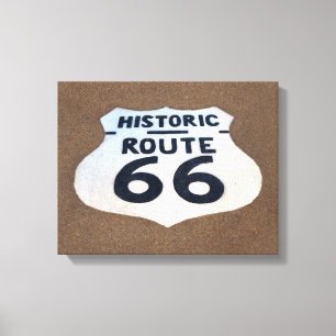 Toile Voyage historique 66 Panneau pavé 2,5 pouces