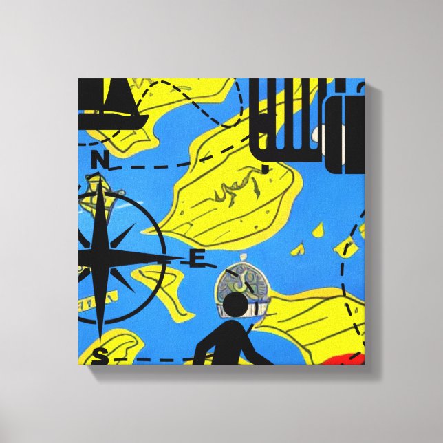 Toile Voyageur mondial (Recto)