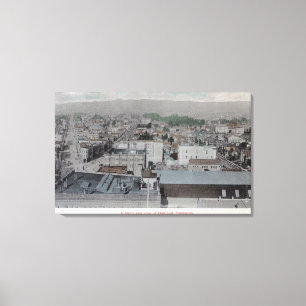 Toile Vue aérienne de la ville # 2Oakland, CA