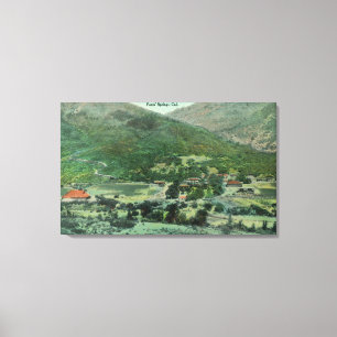 Toile Vue aérienne de vallée de Sacramento