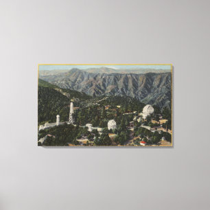 Toile Vue aérienne d'observatoire