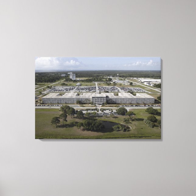 Toile Vue aérienne du Kennedy Space Center (Recto)