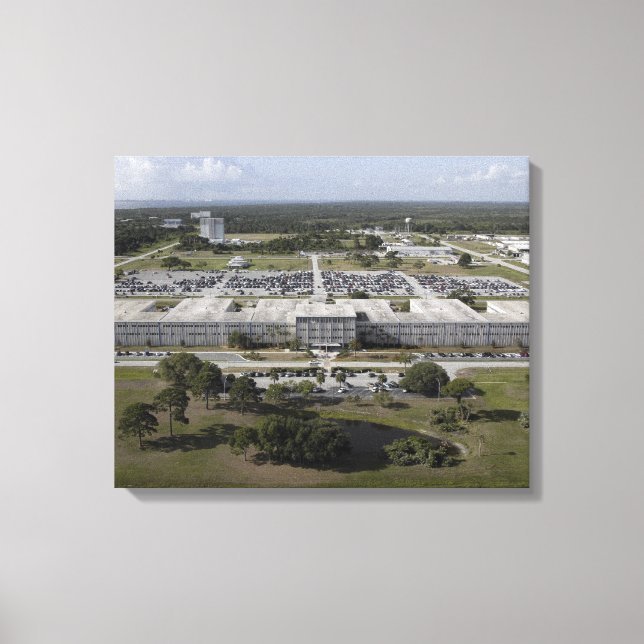 Toile Vue aérienne du Kennedy Space Center (Recto)
