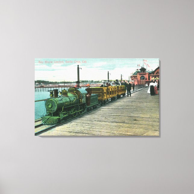 Toile Vue de Bay Shore UnlimitedSanta Cruz, CA (Recto)