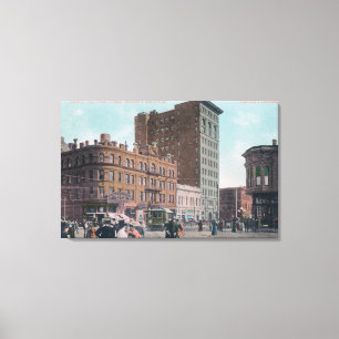 Toile Vue de Broadway, 14th St, San Pablo Ave Junctio