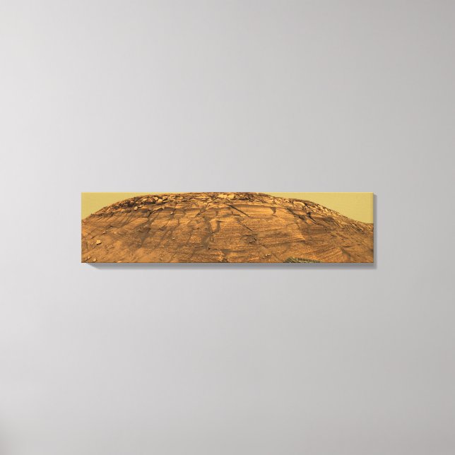 Toile Vue de Burns Cliff sur Mars (Recto)
