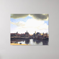 Vue de Delft par Johannes Vermeer (vers 1660)