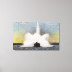 Toile Vue de fontaine de réservoir de colline de Cobbs