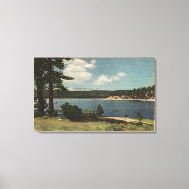 Toile Vue de Grout Bay depuis Dana Point (Recto)