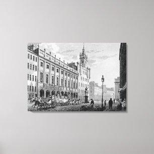 Toile Vue de hôtel de ville, échange, Glasgow