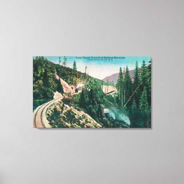 Toile Vue de la boucle du Pacifique Sud (Recto)