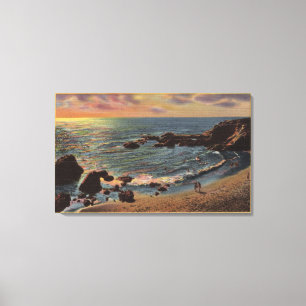Toile Vue de la crique de l'en bois