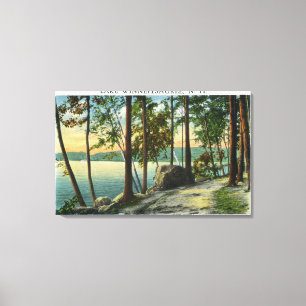 Toile Vue de la formation de Old Man Rock