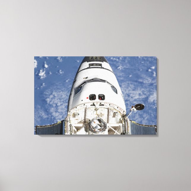 Toile Vue de la navette spatiale cabine d'équipage d'End (Recto)