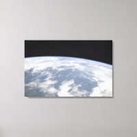 Vue de la planète Terre depuis l'espace