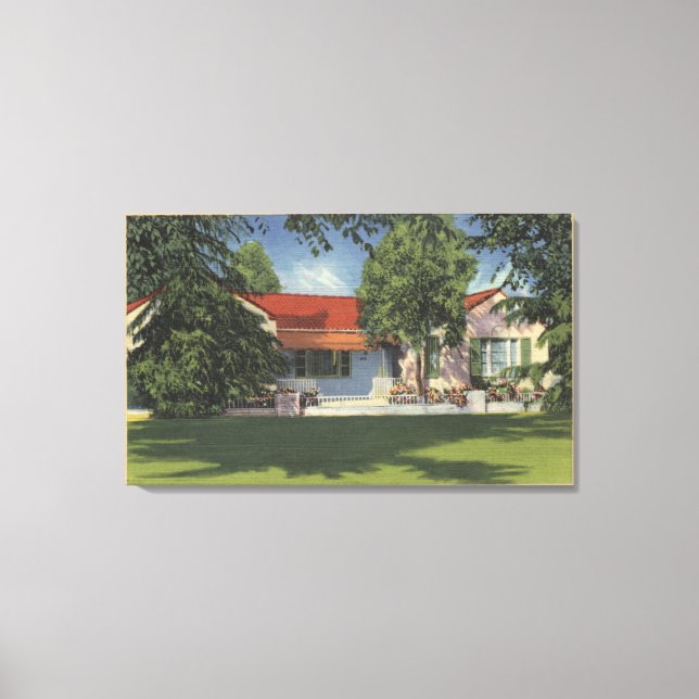 Toile Vue de la résidence de Robert Taylor (Recto)