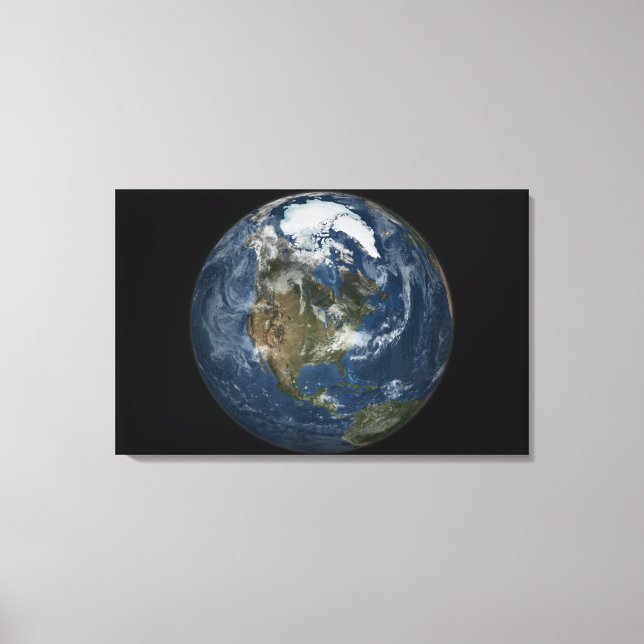 Toile Vue de la Terre (Recto)