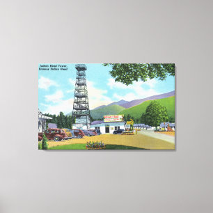 Toile Vue de la tour Indian Head et Indian Head