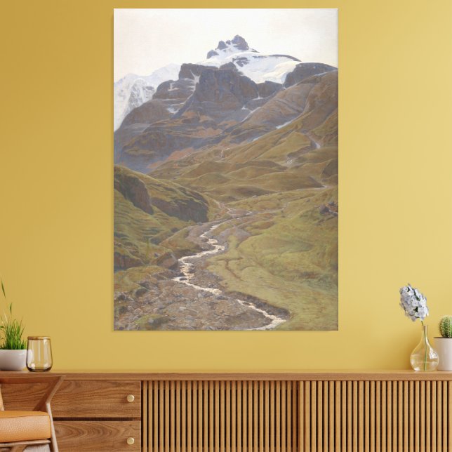 Toile Vue de la Wilde Frau (Insitu(Salon))