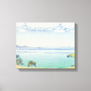 Toile Vue de lac Leman de Chexbres, 1905