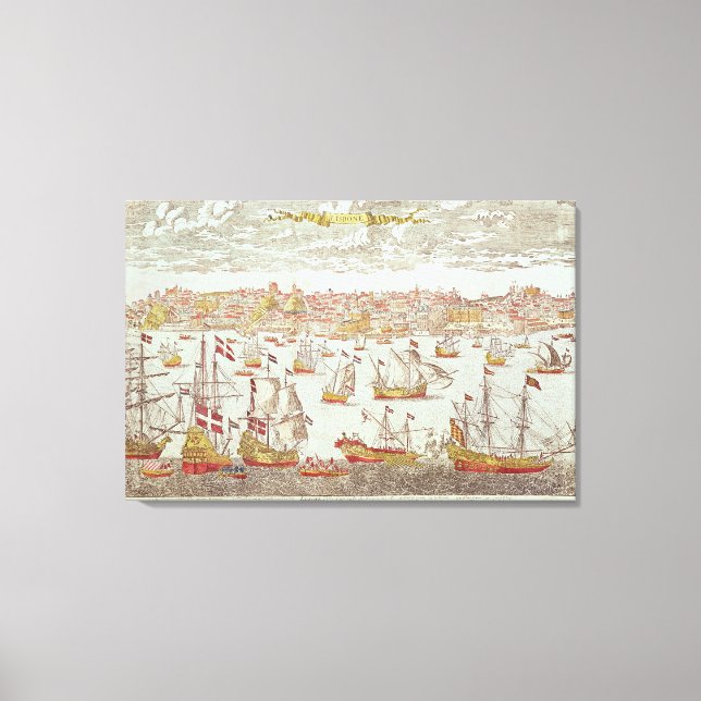 Toile Vue de Lisbonne (Recto)