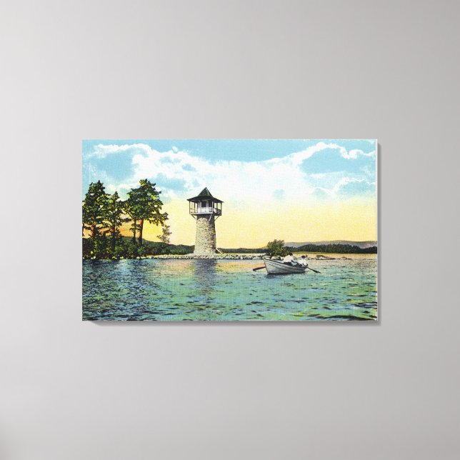 Toile Vue de l'Observatoire Spindle Point, (Recto)