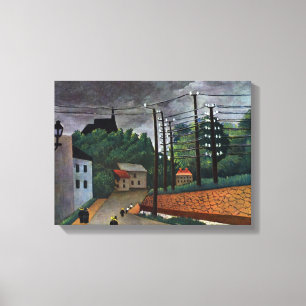 Toile Vue de Malakoff par Henri Rousseau, Art ancien