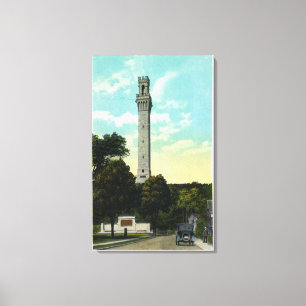 Toile Vue de mémorial de comprimé et de pèlerin de