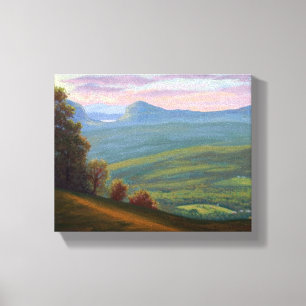 Toile Vue de montagne Vermont de Burke