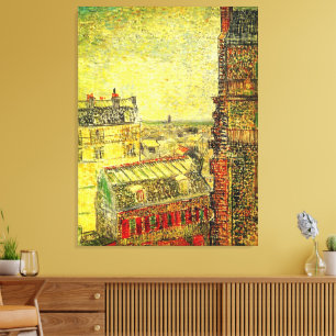 Toile Vue de Paris depuis la chambre de Vincent par Vinc