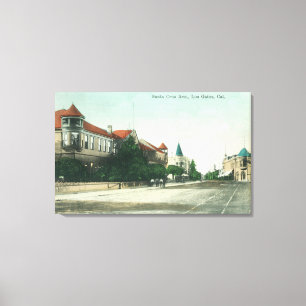 Toile Vue de Père Noël Cruz AvenueLos Gatos, CA