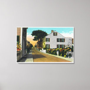 Toile Vue de rue de coing