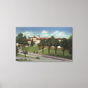 Toile Vue de sanatorium et d'hôpital de Loma Linda