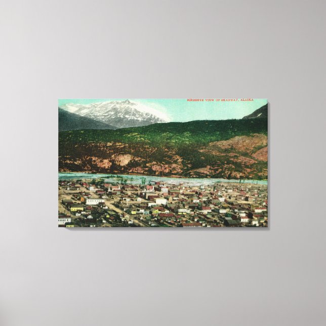 Toile Vue de Skagway, AlaskaSkagway, AK (Recto)
