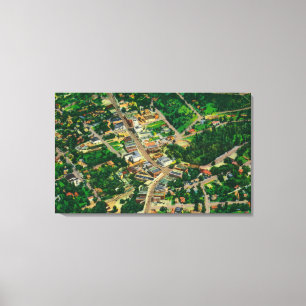 Toile Vue de Skyliner semblant du sud au-dessus