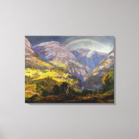 Vue de Stalheim en Norvège (Johan Christian Dahl)