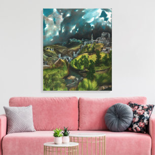 Toile Vue de Tolède El Greco