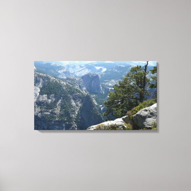 Toile Vue de Yosemite Mountain dans le parc national de  (Recto)