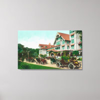 Vue d'entrée sur l'extérieur de l'hôtel del Monte